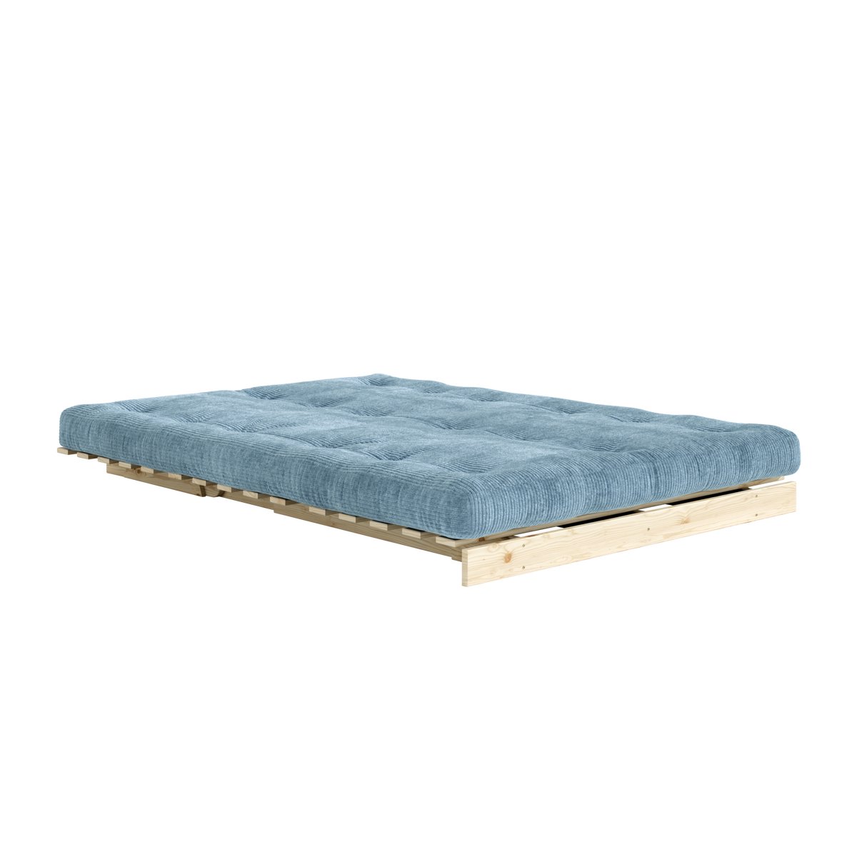 ROOTS RAW 140 X 200 W. ROOTS MATTRESS HAZY BLUE