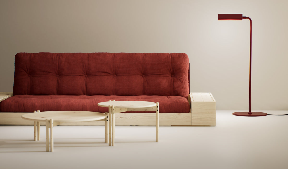 BASE NOIRE NIGHT LAQUÉE AVEC 2 COFFRES LATÉRAUX CLAIR AVEC MATELAS MIXTE 5 COUCHES MAT HONEY