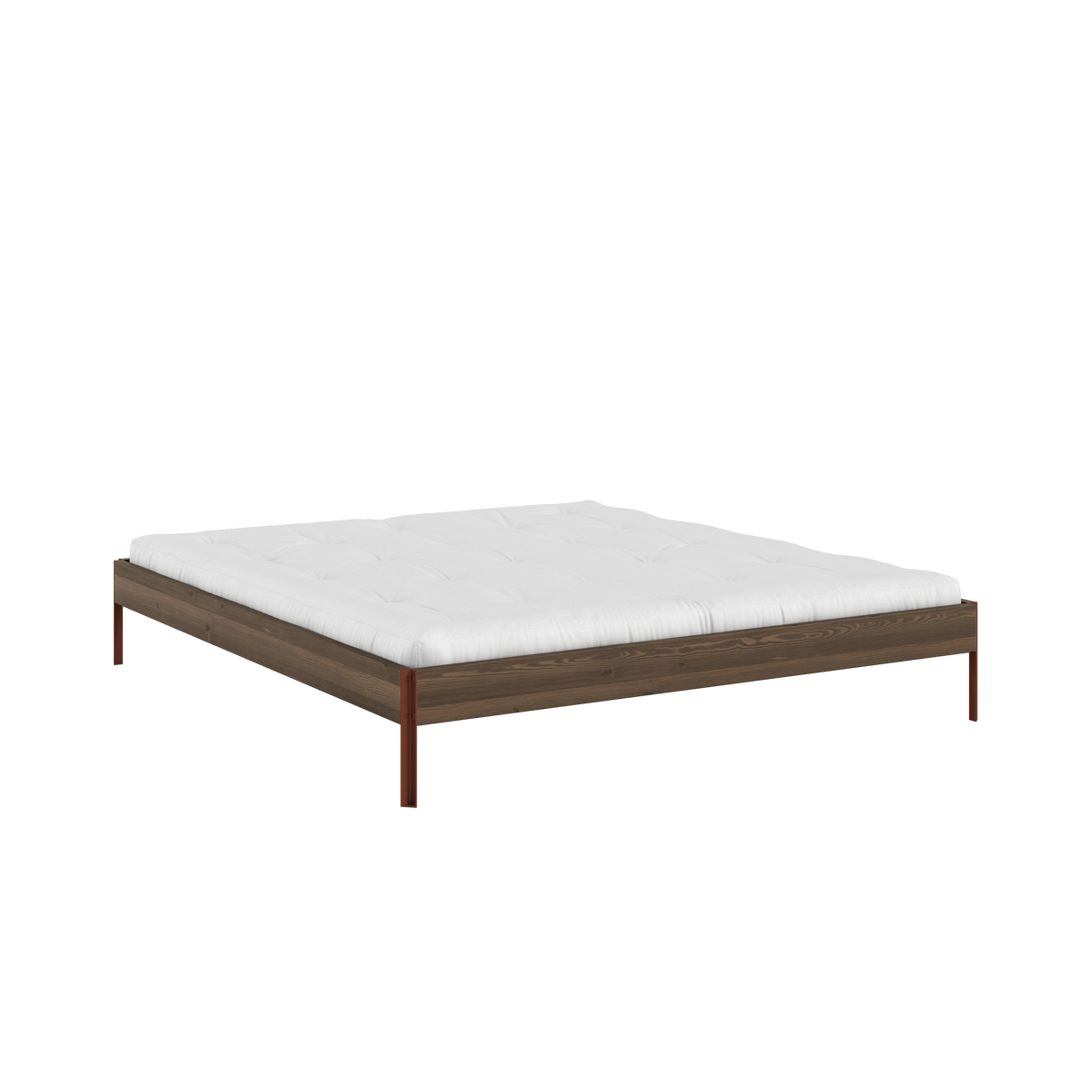CORE BED CAROB BROWN TERRA RED 180X200