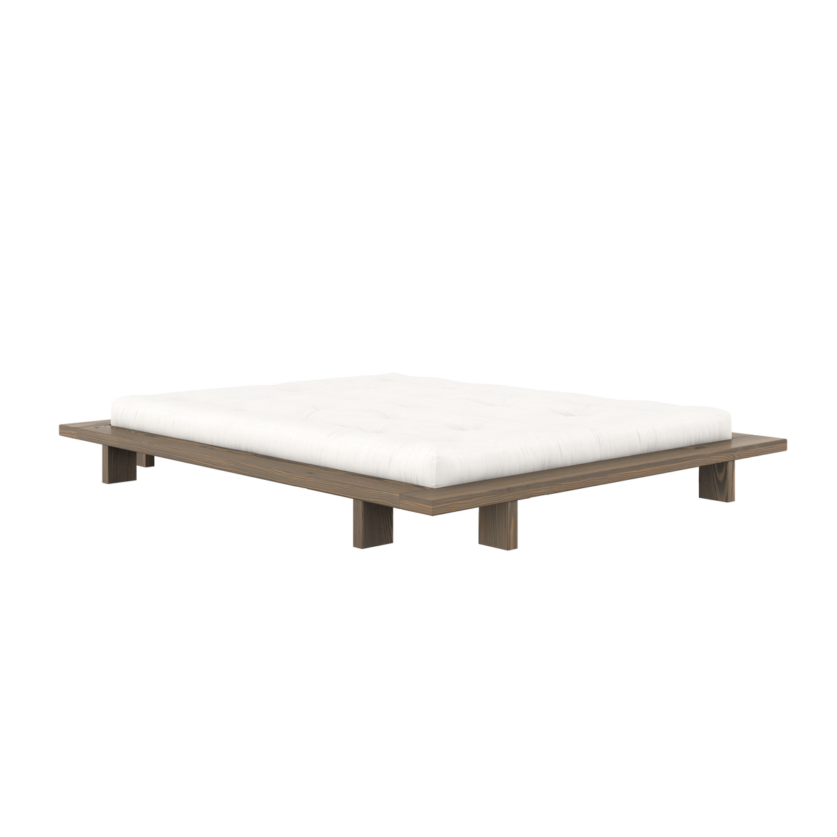 JAPAN BED CAROB BROWN 160 X 200