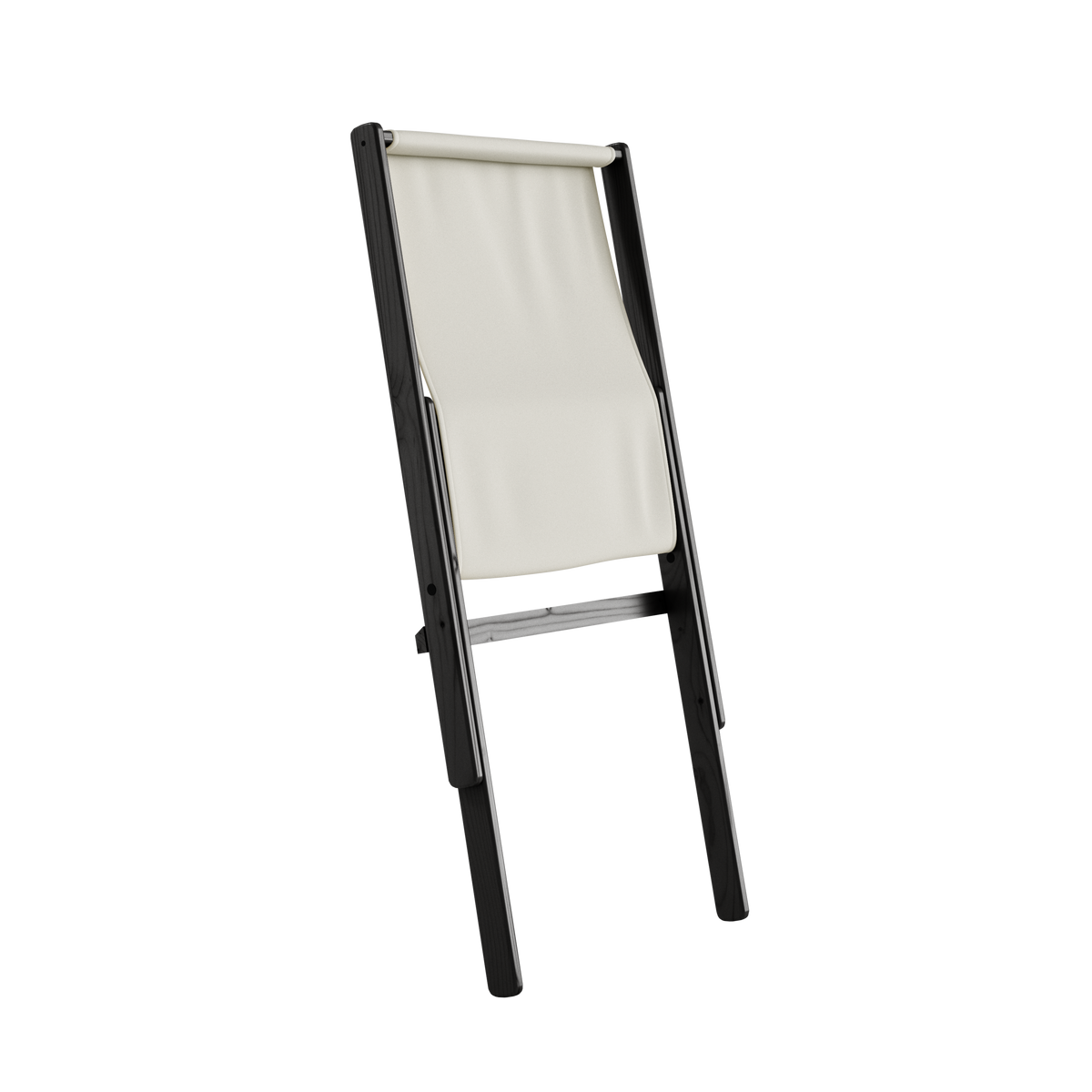BOOGIE BLACK LACQUERED BEECH W. BOOGIE MATTRESS NATURAL