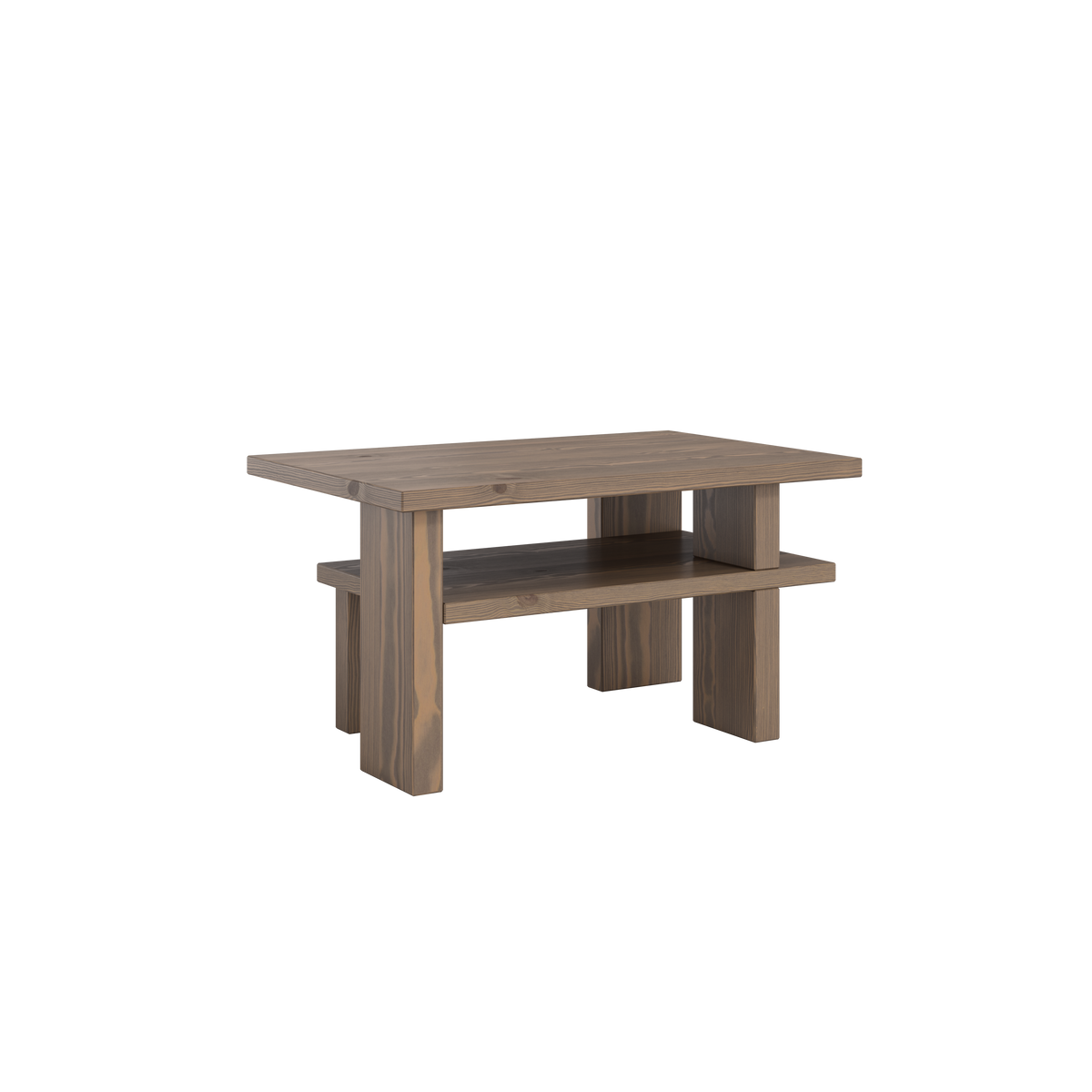 JAPAN COFFEE TABLE CAROB BROWN