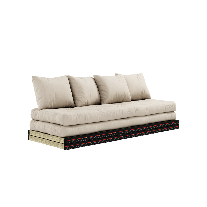 CHICO BEIGE W. 2 TATAMI 80 X 200 W. 2 CHICO MATTRESS SET BEIGE