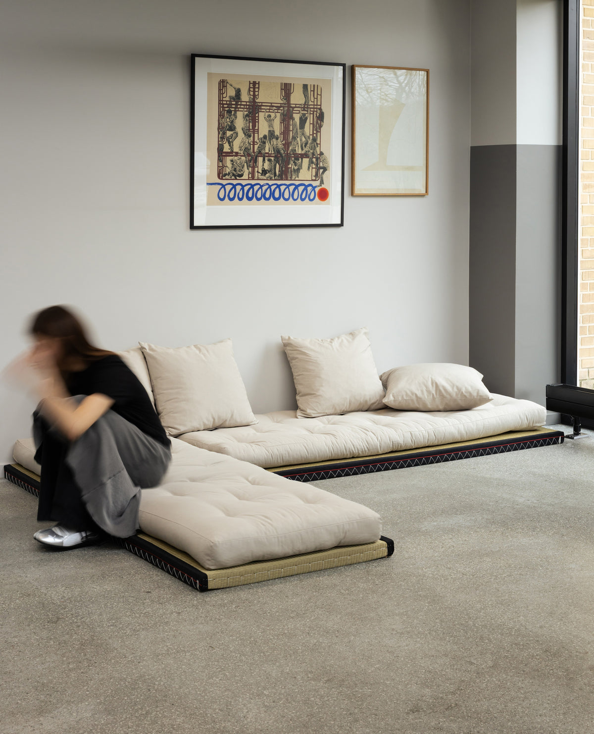 CHICO NATURAL W. 2 TATAMI 80 X 200 W. 2 CHICO MATTRESS SET NATURAL