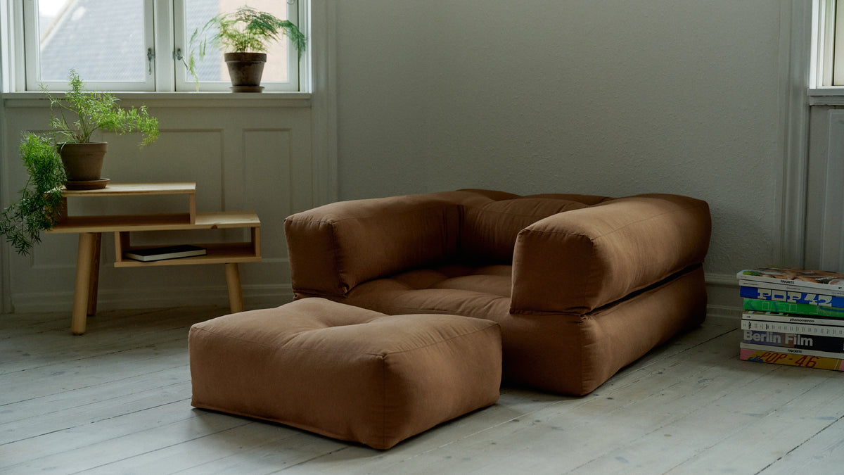 CUBE CHAIR BEIGE