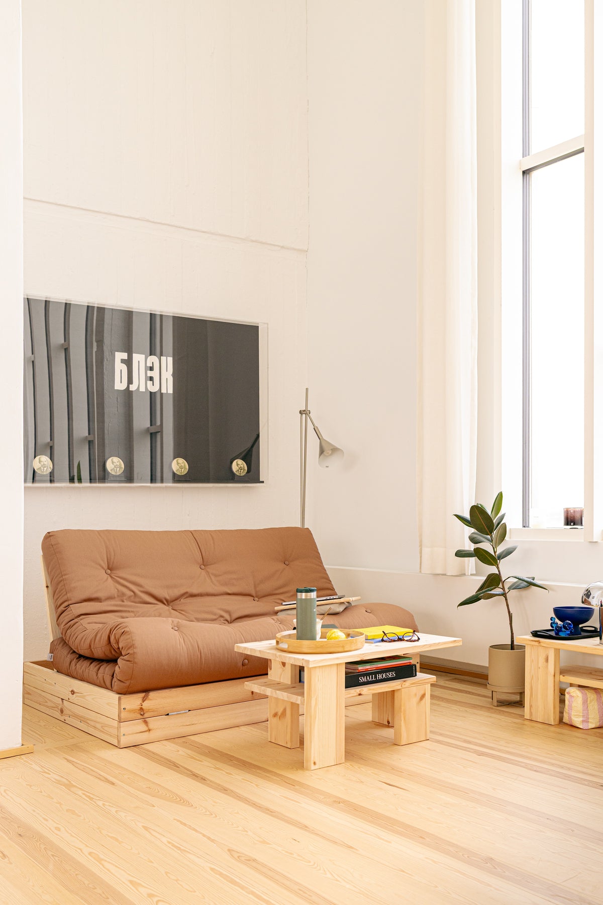 FLIP RAW 140 X 200 W. MATTRESS DARK GREY