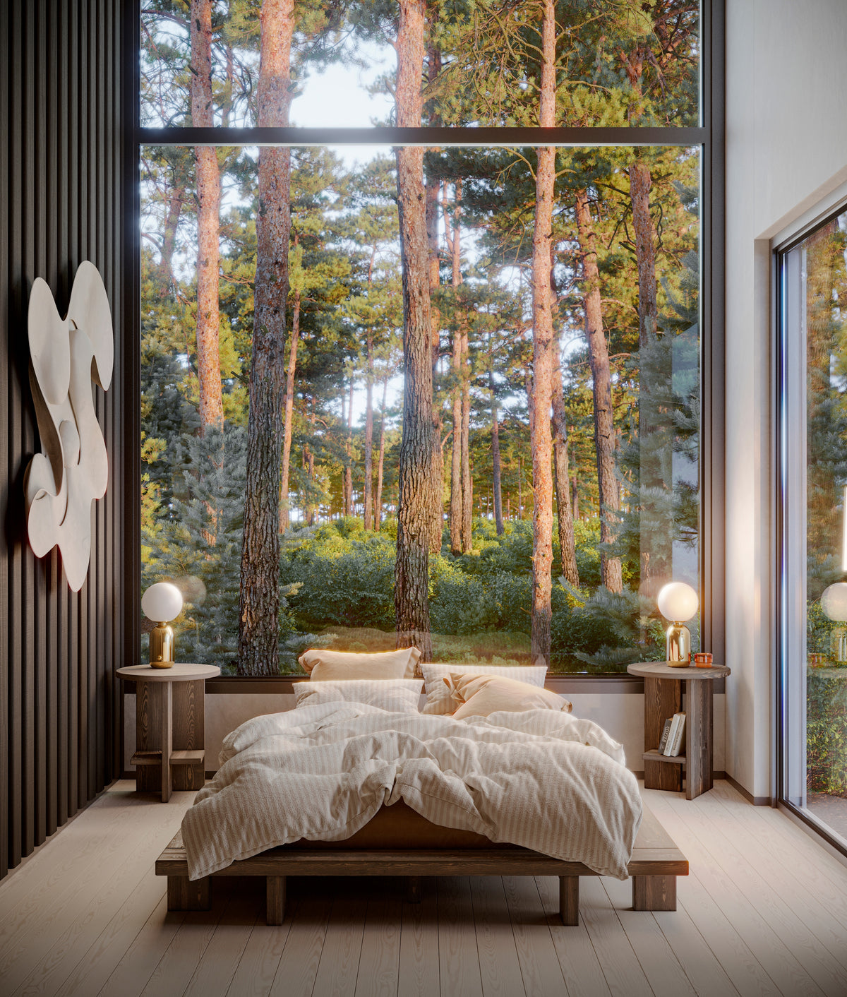 JAPAN BED CAROB BROWN 160 X 200