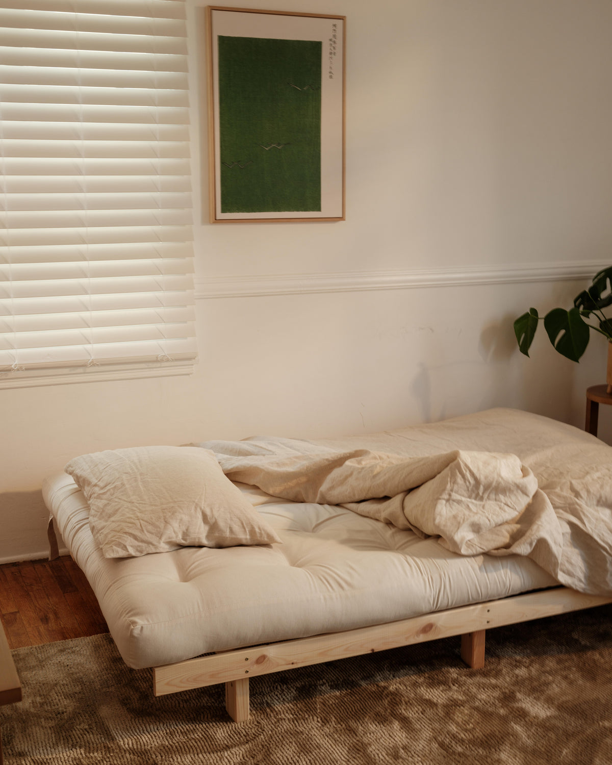 LEAN RAW 130 X 200 W. ALPHA MATTRESS CHARCOAL