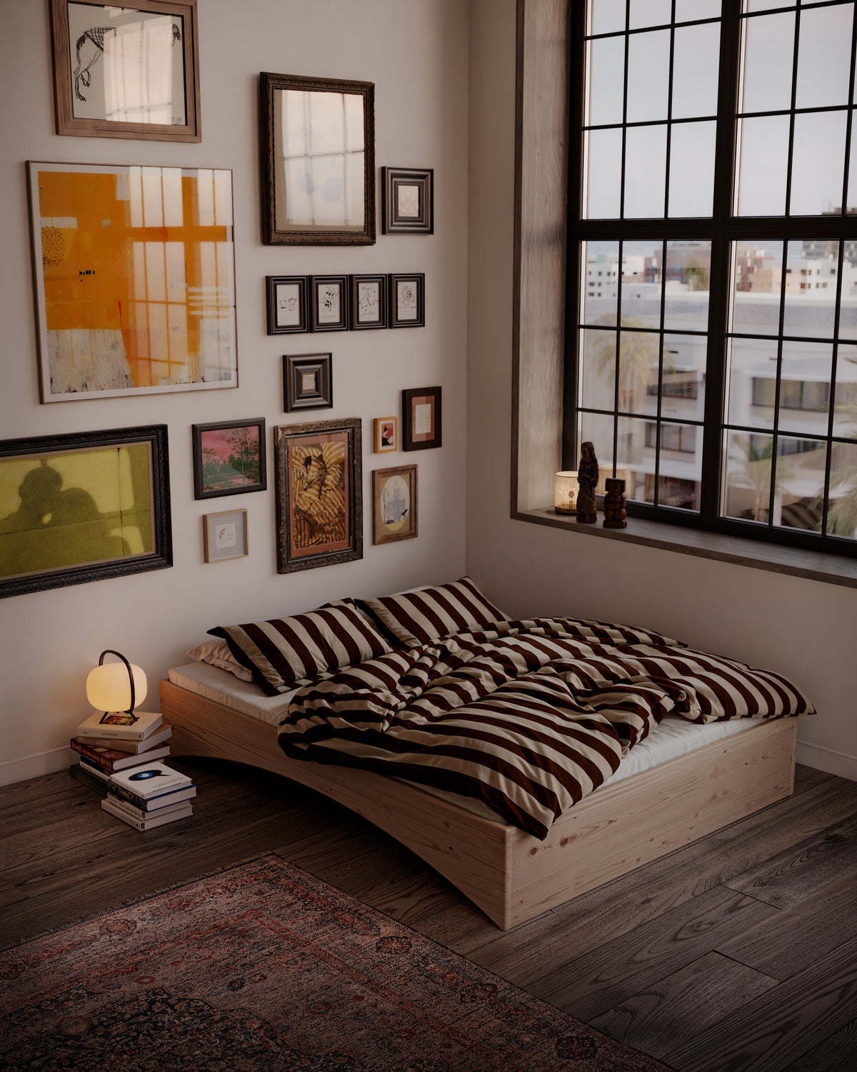 ORBIT BED RAW 180 X 200