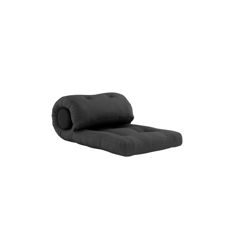 WRAP DARK GREY W. 1 CUSHION DARK GREY