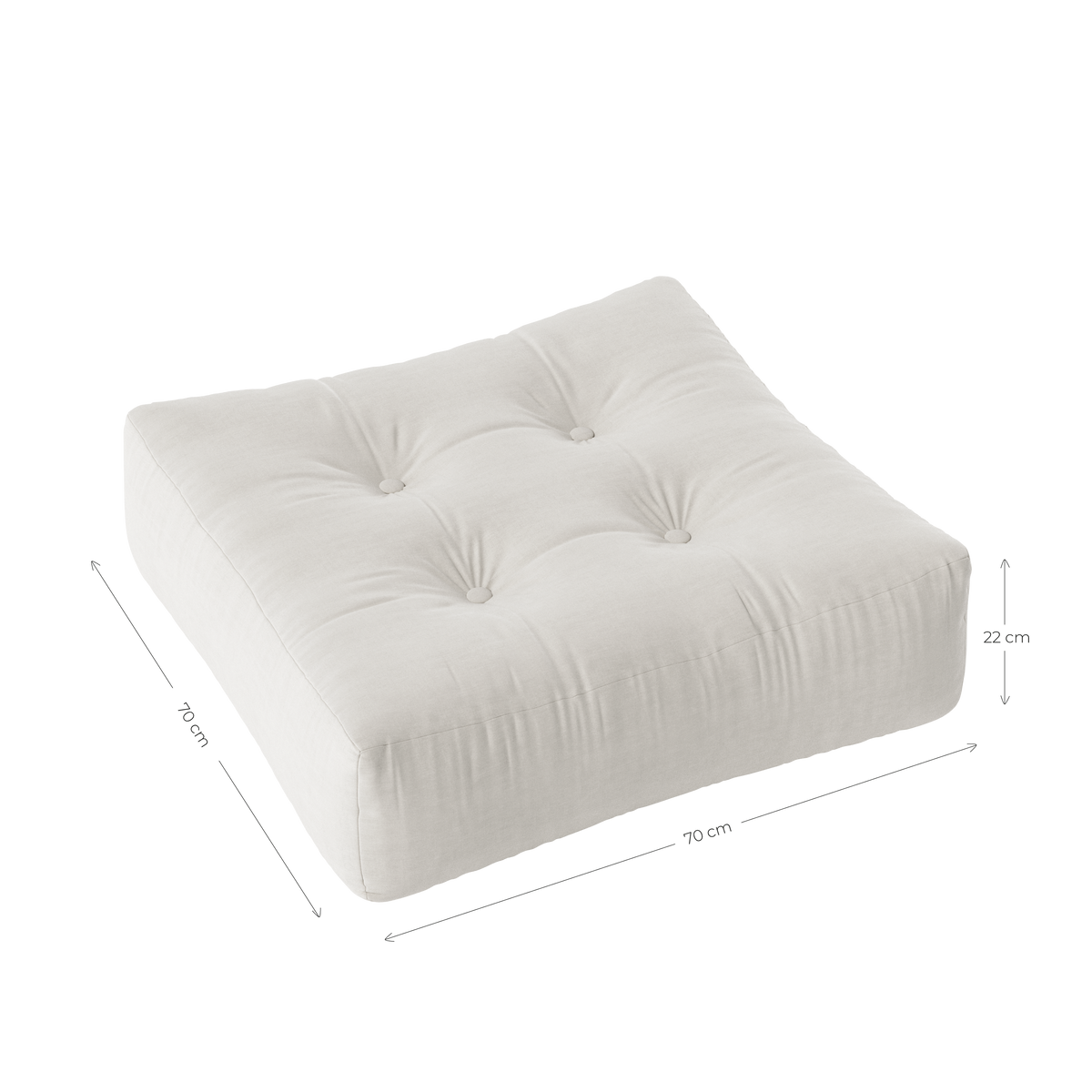 PLUS DE POUF ALGUES MARINES
